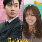 Business Proposal drama poster with main characters
